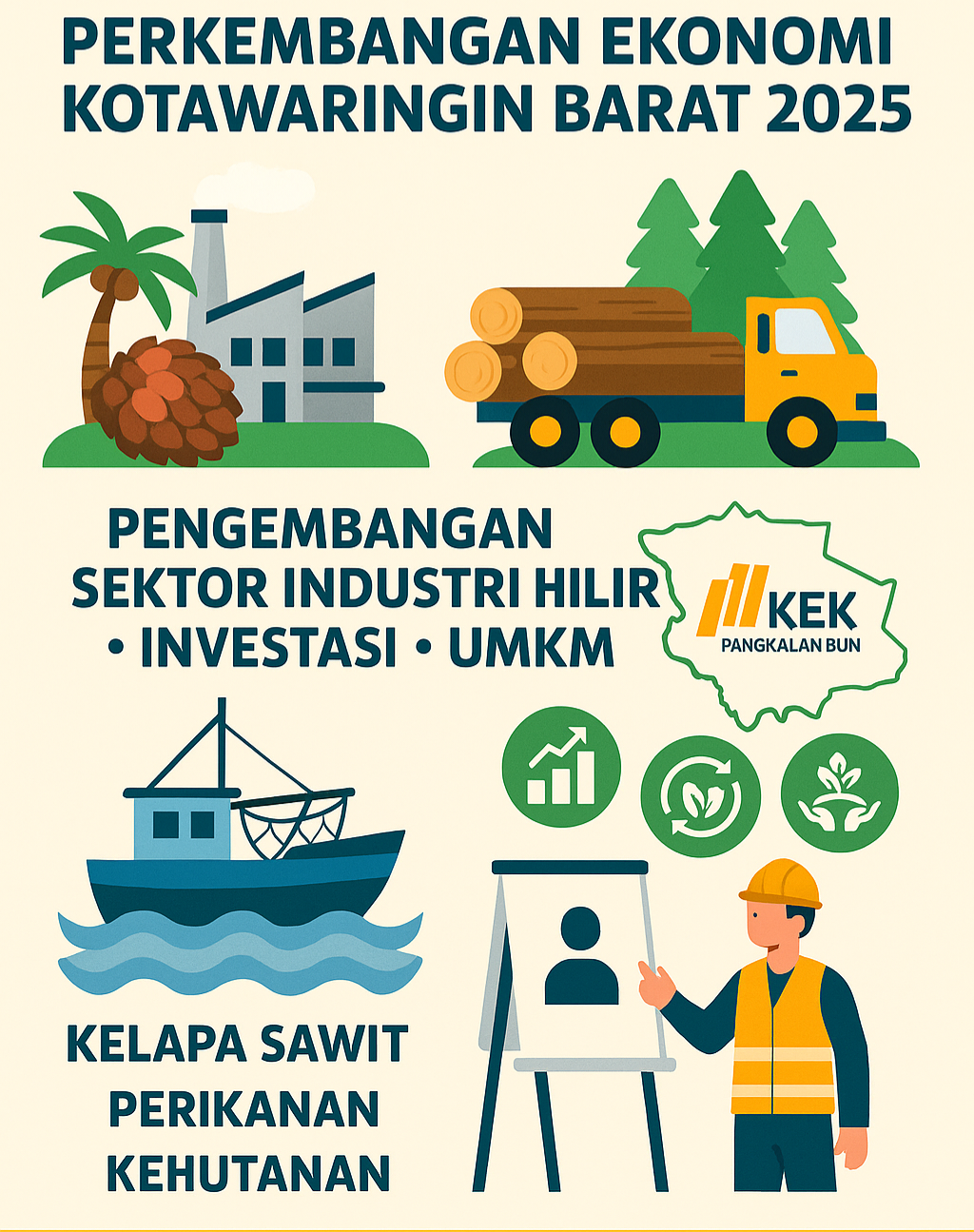 Ekonomi-Kobar Kobar Dorong Transformasi Ekonomi 2025: Hilirisasi, UMKM, dan Investasi Jadi Andalan