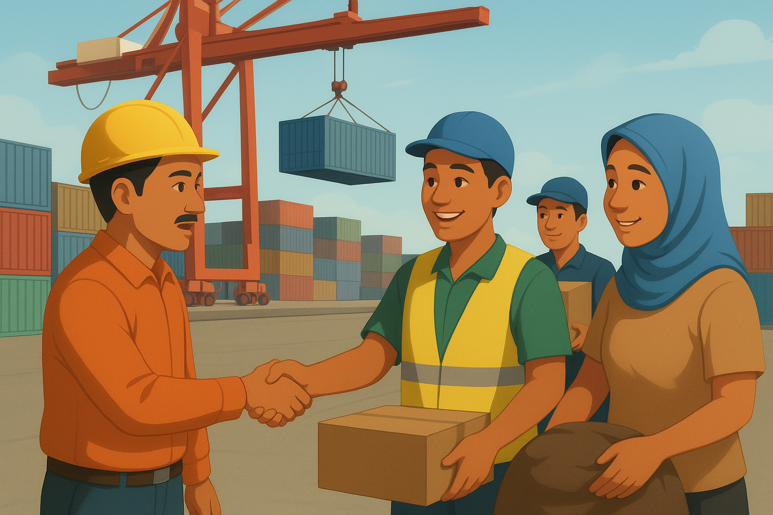 Pentingnya Program Jaminan Hari Tua bagi Buruh Bongkar Muat