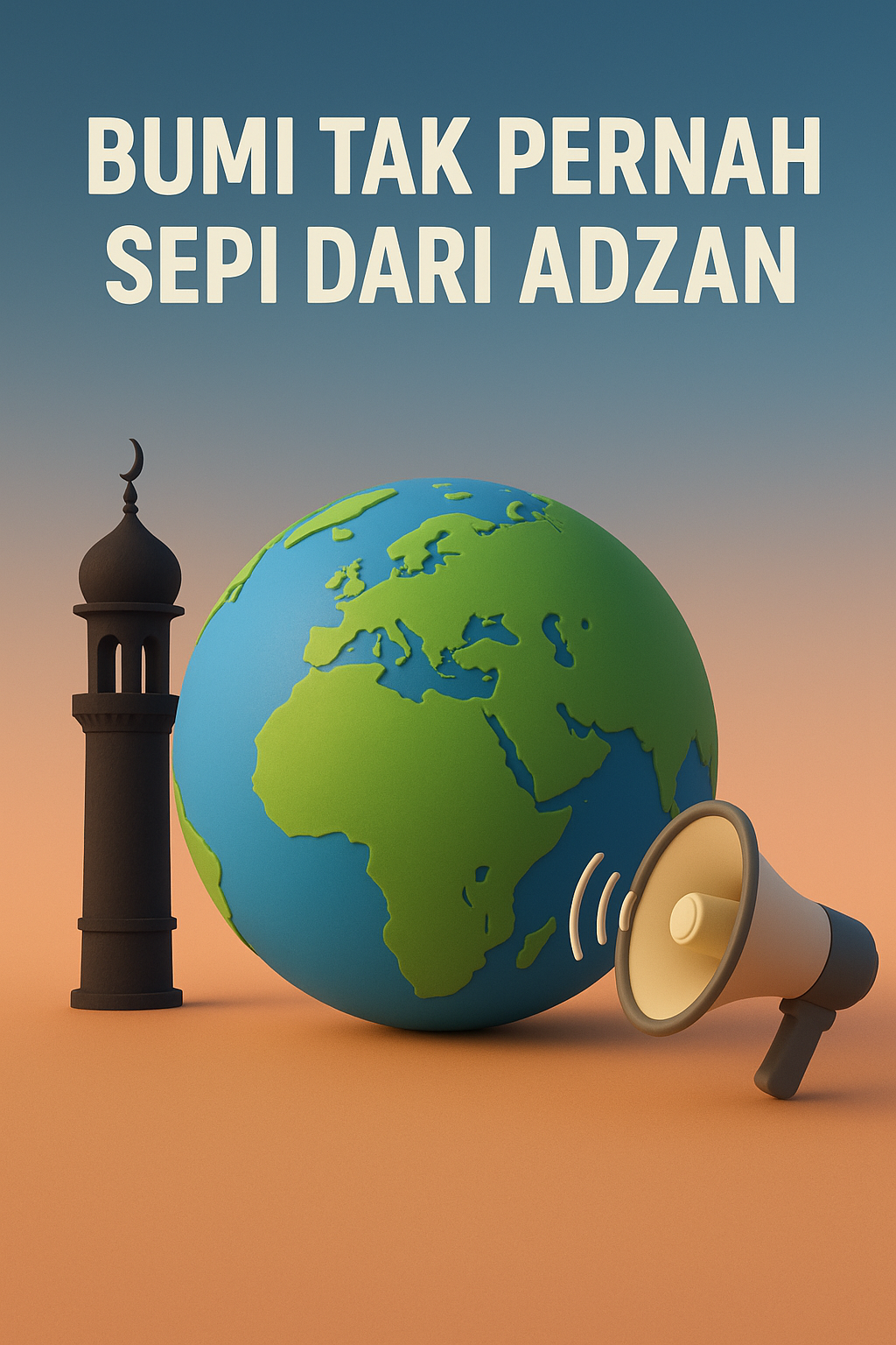 Bumi Tak Pernah Sepi dari Adzan: Suara Iman yang Menggema 24 Jam Tanpa Henti